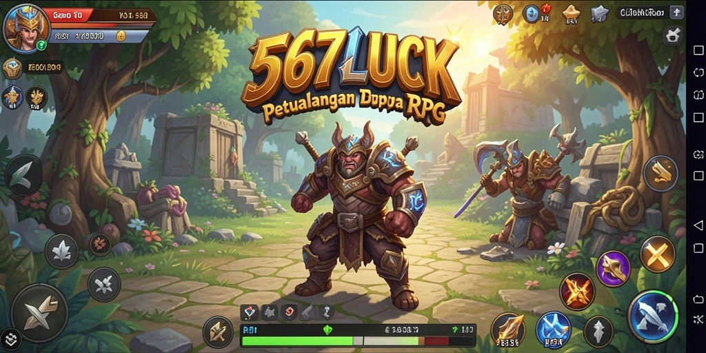 Gameplay mendebarkan di dunia RPG penuh petualangan.