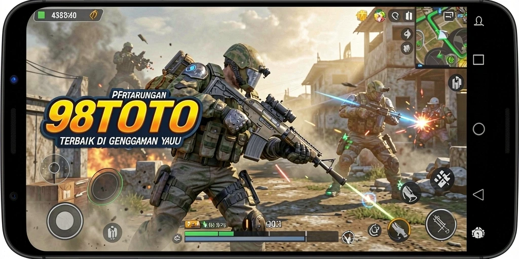 Screenshot gameplay menarik dari 98TOTO yang menunjukkan pertempuran intens.