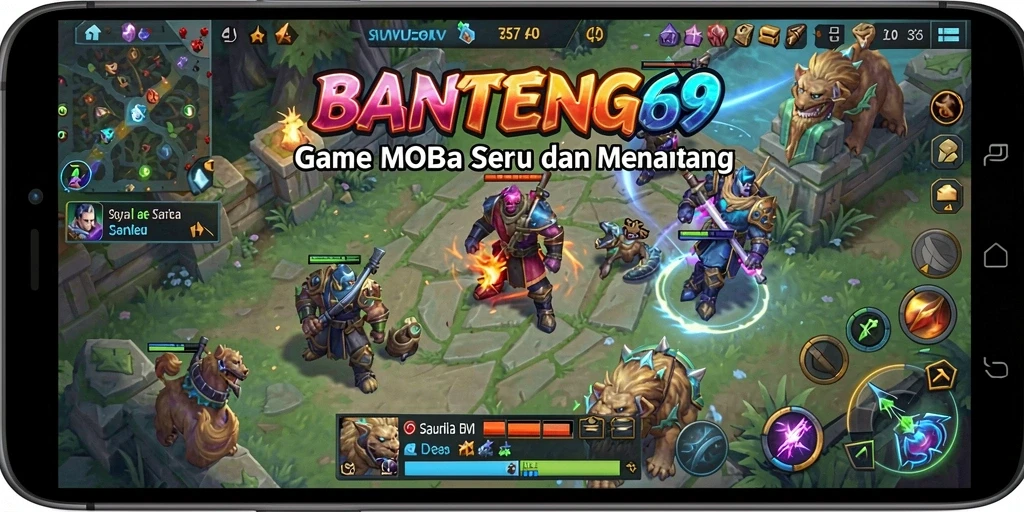 Screenshot gameplay BANTENG69 menampilkan karakter dalam aksi seru.