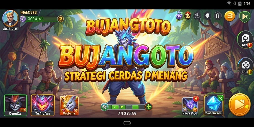 Tampilan gameplay BUJANGTOTO yang menegangkan dan strategis.
