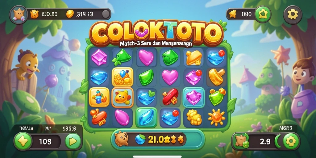 Tangkapan layar gameplay COLOKTOTO yang penuh warna dan menarik.