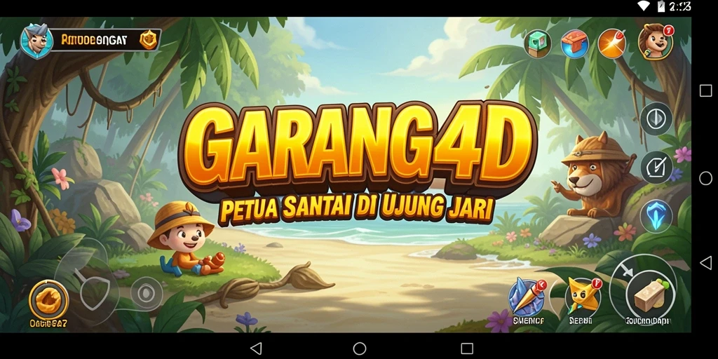 Tampilan menarik dalam game Casual GARANG4D yang menyenangkan.
