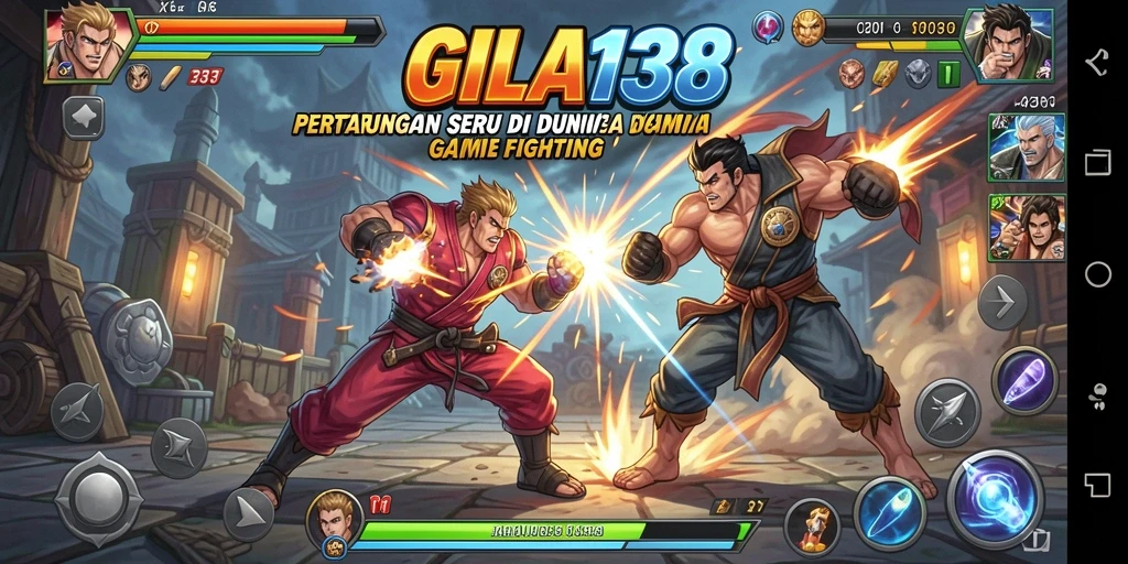 Tampilan gameplay GILA138 yang seru dan dinamis saat pertarungan.