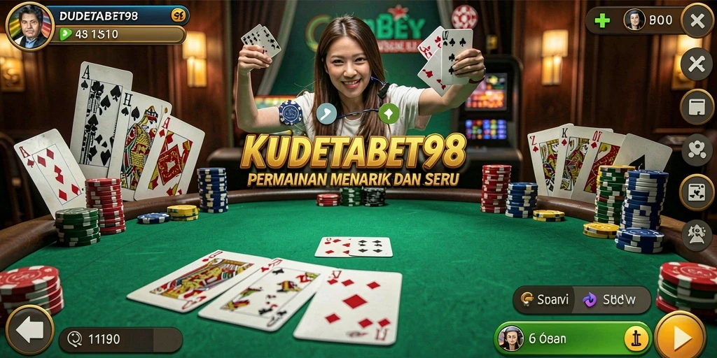 Tampilan gameplay seru dalam permainan KUDETABET98.