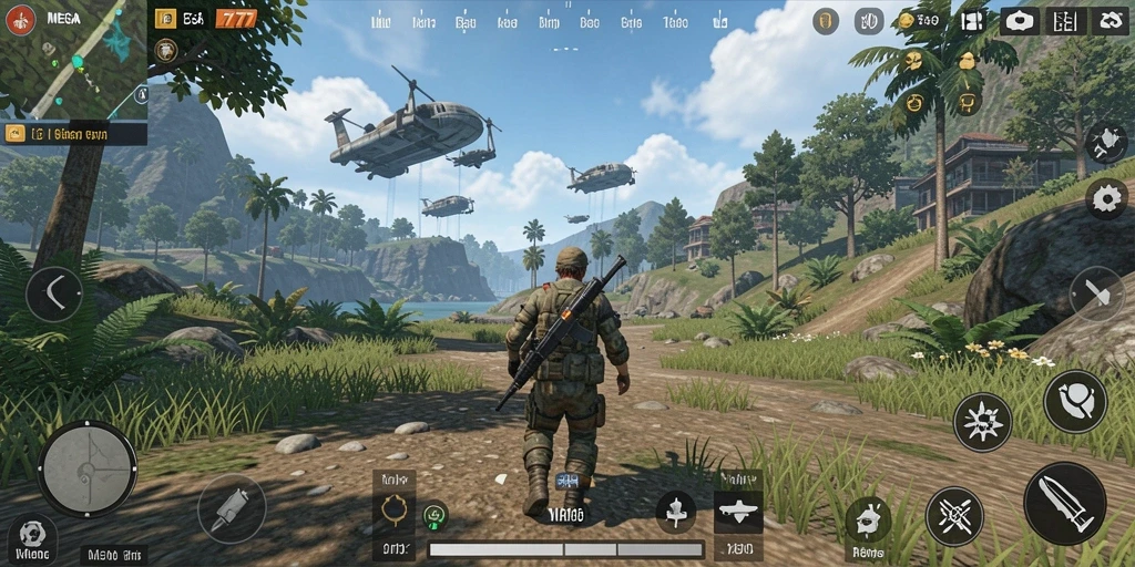 Gameplay epik dalam dunia terbuka dengan grafis memukau.