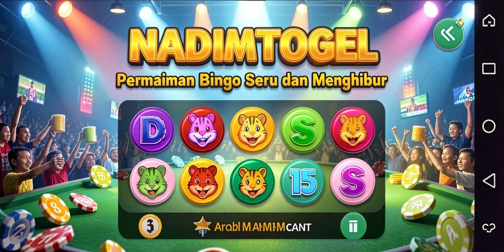 Gameplay seru dan menarik di NADIMTOGEL yang menghadirkan pengalaman Bingo.