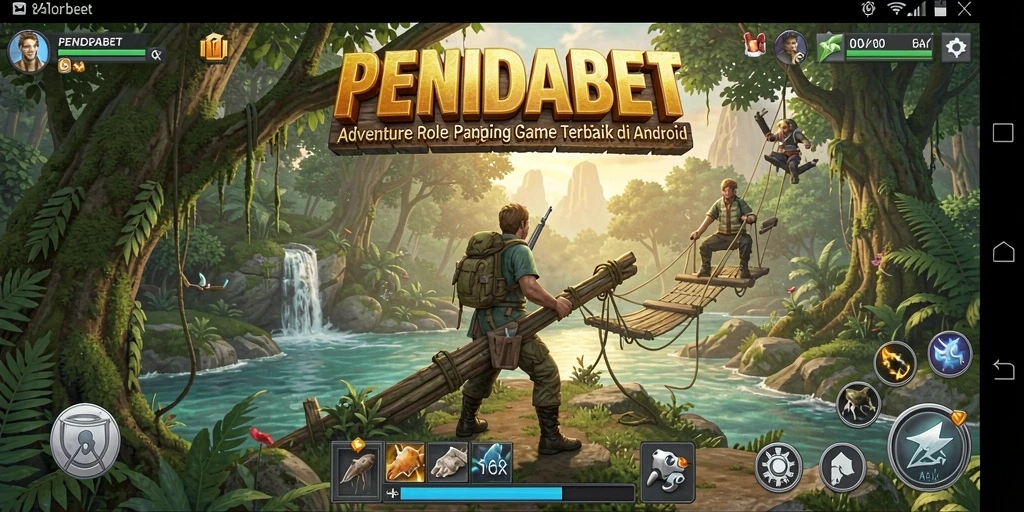 Gameplay mendebarkan dalam dunia fantasi yang luas.