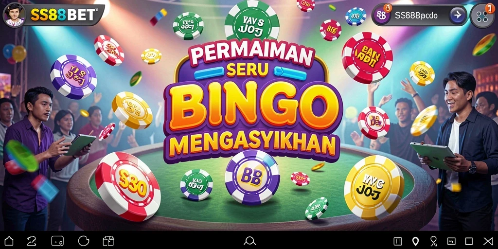 Tampilan gameplay seru dalam permainan Bingo di SS88BET.