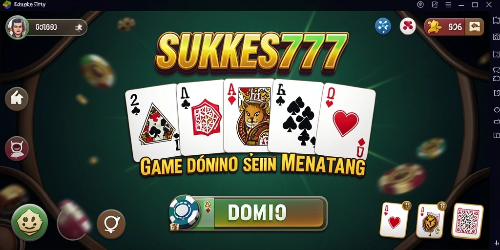 Gameplay seru dari SUKSES777 dengan domino yang menarik.