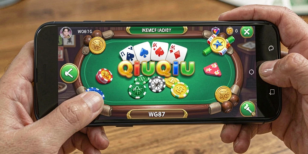 Tangkapan layar gameplay QiuQiu dalam WG87 yang menarik.