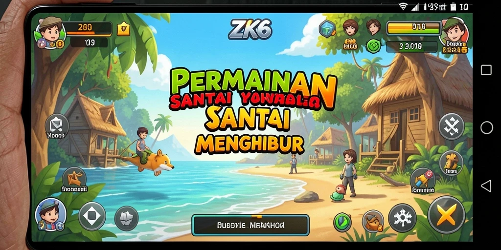 Gameplay ZK6 yang menghibur dan penuh tantangan.
